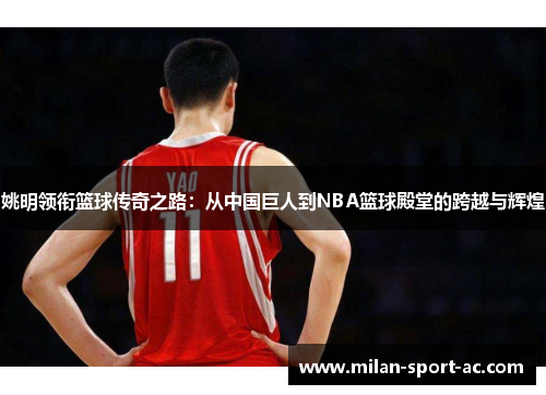 姚明领衔篮球传奇之路：从中国巨人到NBA篮球殿堂的跨越与辉煌